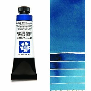 Phthalo Blue (Green Shade) (S1) Aquarelverf Daniel Smith (Extra fine Watercolour) 15 ml Kleur 077