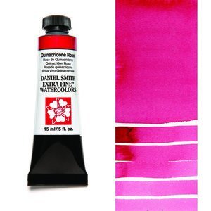 Quinacridone Rose (S2) Aquarelverf Daniel Smith (Extra fine Watercolour) 15 ml Kleur 092