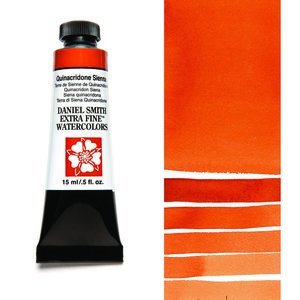 Quinacridone Sienna (S2) Aquarelverf Daniel Smith (Extra fine Watercolour) 15 ml Kleur 093