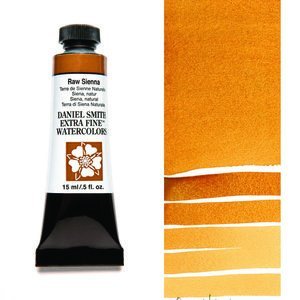 Raw Sienna (S1) Aquarelverf Daniel Smith (Extra fine Watercolour) 15 ml Kleur 096