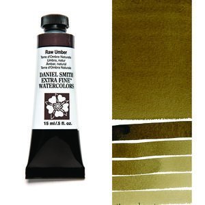 Raw Umber (S1) Aquarelverf Daniel Smith (Extra fine Watercolour) 15 ml Kleur 097