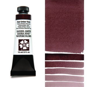 Raw Umber Violet (S1) Aquarelverf Daniel Smith (Extra fine Watercolour) 15 ml Kleur 098