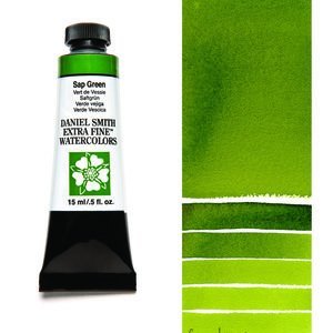Sap Green (S2) Aquarelverf Daniel Smith (Extra fine Watercolour) 15 ml Kleur 102