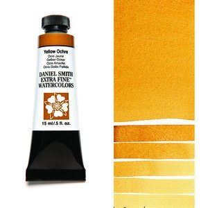 Yellow Ochre (S1) Aquarelverf Daniel Smith (Extra fine Watercolour) 15 ml Kleur 114