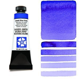 Cobalt Blue Violet (S3) Aquarelverf Daniel Smith (Extra fine Watercolour) 15 ml Kleur 115