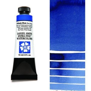 Phthalo Blue (Red Shade) (S1) Aquarelverf Daniel Smith (Extra fine Watercolour) 15 ml Kleur 119