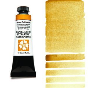 Verona Gold Ochre (S1) Aquarelverf Daniel Smith (Extra fine Watercolour) 15 ml Kleur 123