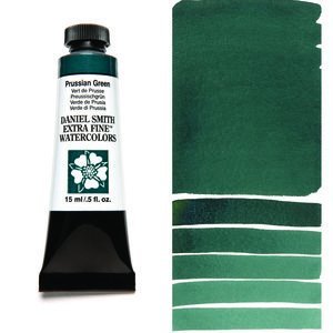 Prussian Green (S1) Aquarelverf Daniel Smith (Extra fine Watercolour) 15 ml Kleur 128