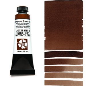Transparent Brown Oxide (S1) Aquarelverf Daniel Smith (Extra fine Watercolour) 15 ml Kleur 129