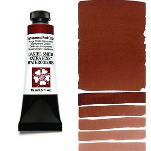 Transparent Red Oxide (S1) Aquarelverf Daniel Smith (Extra fine Watercolour) 15 ml Kleur 130