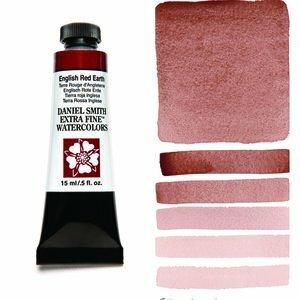 English Red Earth (S1) Aquarelverf Daniel Smith (Extra fine Watercolour) 15 ml Kleur 137