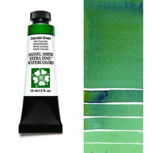 Cascade Green (S1) Aquarelverf Daniel Smith (Extra fine Watercolour) 15 ml Kleur 142