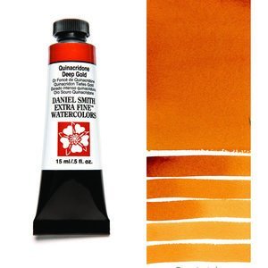 Quinacridone Deep Gold (S2) Aquarelverf Daniel Smith (Extra fine Watercolour) 15 ml Kleur 152