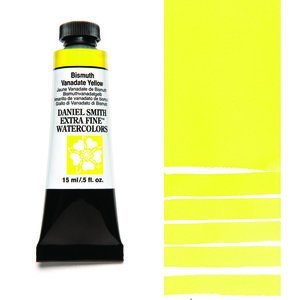 Bismuth Vanadate Yellow (S2) Aquarelverf Daniel Smith (Extra fine Watercolour) 15 ml Kleur 154