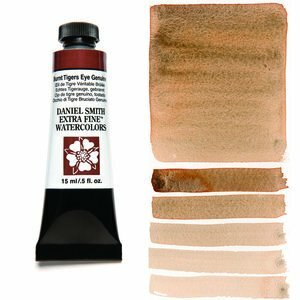 Burnt Tiger&#039;s Eye Genuine (S2) Aquarelverf Daniel Smith (Extra fine Watercolour) 15 ml Kleur 162