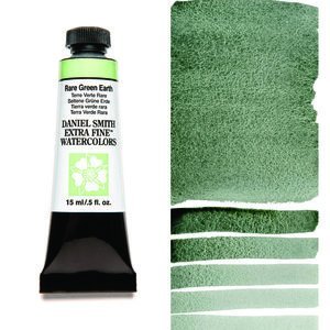 Rare Green Earth (S2) Aquarelverf Daniel Smith (Extra fine Watercolour) 15 ml Kleur 181