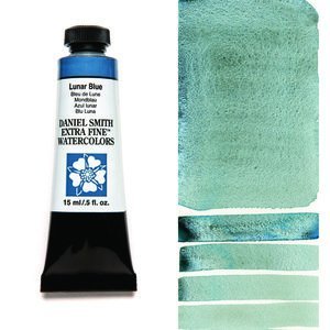 Lunar Blue (S2) Aquarelverf Daniel Smith (Extra fine Watercolour) 15 ml Kleur 183