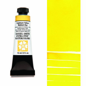 Cadmium Yellow Medium Hue (S3) Aquarelverf Daniel Smith (Extra fine Watercolour) 15 ml Kleur 184