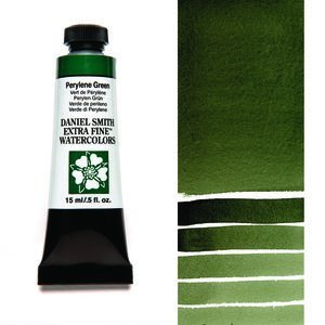 Perylene Green (S2) Aquarelverf Daniel Smith (Extra fine Watercolour) 15 ml Kleur 194