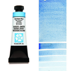 Cerulean Blue (S3) Aquarelverf Daniel Smith (Extra fine Watercolour) 15 ml Kleur 206