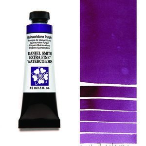Quinacridone Purple (S2) Aquarelverf Daniel Smith (Extra fine Watercolour) 15 ml Kleur 225