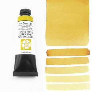 Raw Sienna Light (S1) Aquarelverf Daniel Smith (Extra fine Watercolour) 15 ml Kleur 233