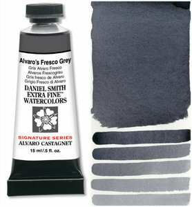 Alvaro&#039;s Fresco Grey (S2) Aquarelverf Daniel Smith (Extra fine Watercolour) 15 ml Kleur 242