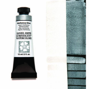 Interference Silver (S1) Aquarelverf Daniel Smith (Extra fine Watercolour) 15 ml Kleur 407