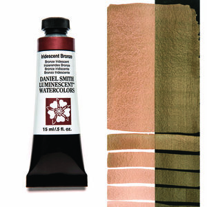 Iridescent Bronze (S1) Aquarelverf Daniel Smith (Extra fine Watercolour) 15 ml Kleur 415