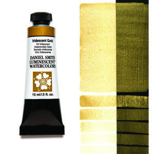 Iridescent Gold (S1) Aquarelverf Daniel Smith (Extra fine Watercolour) 15 ml Kleur 417