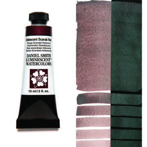 Iridescent Scarab Red (S1) Aquarelverf Daniel Smith (Extra fine Watercolour) 15 ml Kleur 421