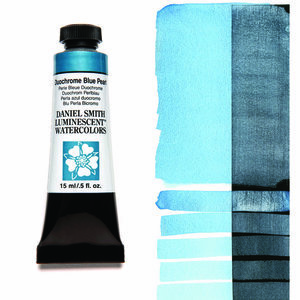 Duochrome Blue Pearl (S1) Aquarelverf Daniel Smith (Extra fine Watercolour) 15 ml Kleur 439