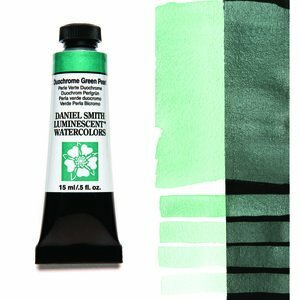 Duochrome Green Pearl (S1) Aquarelverf Daniel Smith (Extra fine Watercolour) 15 ml Kleur 440