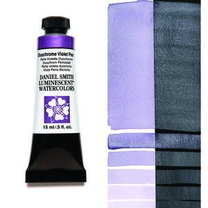 Duochrome Violet Pearl (S1) Aquarelverf Daniel Smith (Extra fine Watercolour) 15 ml Kleur 441