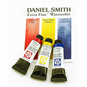 Primaire kleuren set Aquarelverf Daniel Smith (Extra fine Watercolour) 3 x 15 ml tubes