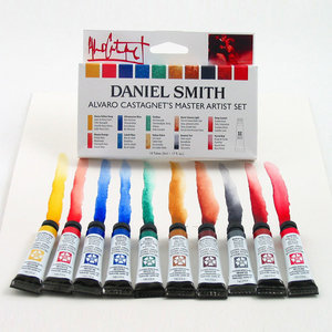 Alvaro Castagnet Master Artist set Aquarelverf Daniel Smith (Extra fine Watercolour) 10 x 5 ml tubes