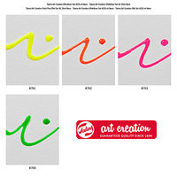 Neon kleuren set Art Creation Effect Liner 4 x 28 ML