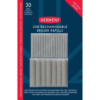 USB oplaadbare gum navulling / Refill for USB Rechargable eraser van Derwent