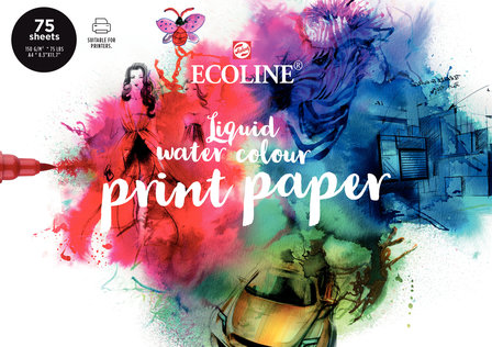Ecoline Printerpapier 75 vellen 150 gram A4