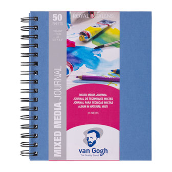 Van Gogh Mixed Media Papier Journal 50 vellen 160 gram A5