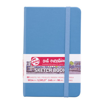 Art Creation Schetsboek Lake Blue 80 vellen 140 gram 9 x 14 cm