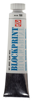 Wit Blockprint 20 ML Kleur 100 Royal Talens