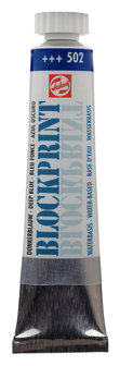 Donkerblauw Blockprint 20 ML Kleur 502 Royal Talens