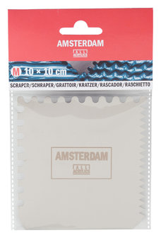 Amsterdam Metalen schraper 10 x 10 cm