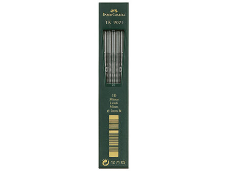 potloodstiftjes Faber-Castell TK9071 2,0mm 3B