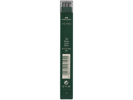 potloodstiftjes Faber-Castell TK9071 3,15mm 6B