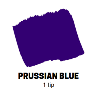 Prussian Blue Conische punt Posca Acrylverf Marker PC5M Kleur 10