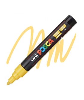 Ochre Conische punt Posca Acrylverf Marker PC5M Kleur 19