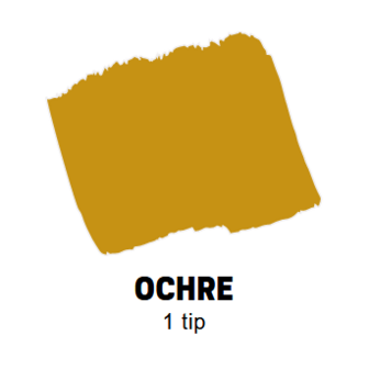 Ochre Conische punt Posca Acrylverf Marker PC5M Kleur 19