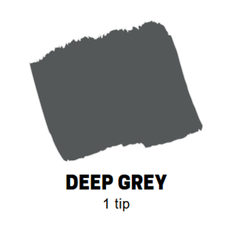 Deep Grey Conische punt Posca Acrylverf Marker PC5M Kleur 22